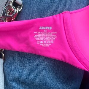 Skims Women's Pink Bra